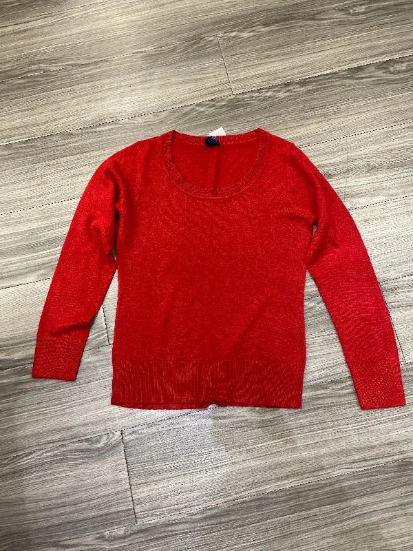 Women's Chunky Knit SweatersSweater By Falls Creek In Red, Size: S