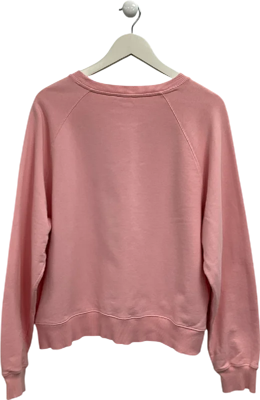 Women's Greek Wool SweatersArket Pink Crew Neck Sweatshirt UK M