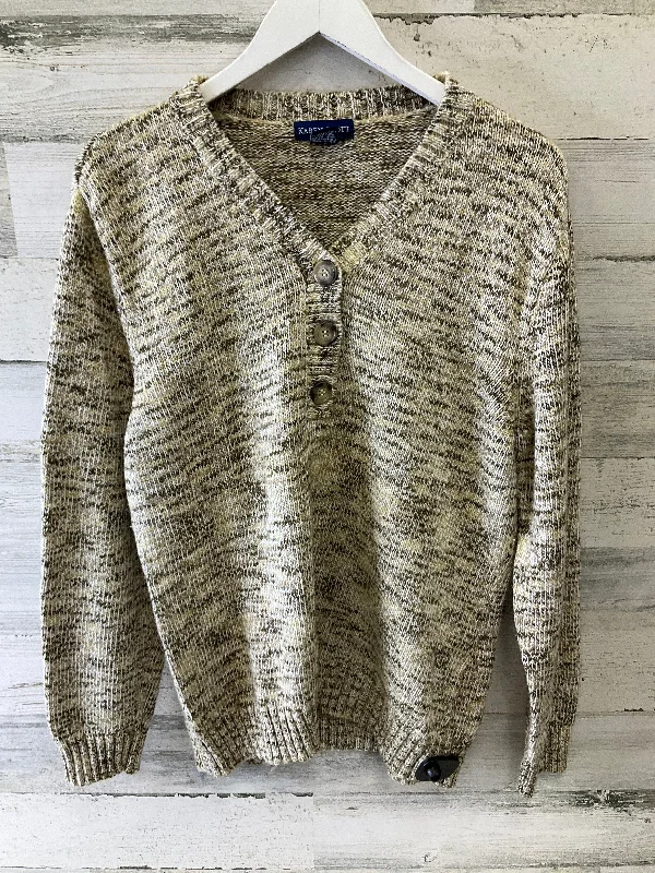 Women's Fair Isle SweatersSweater By Karen Scott In Cream, Size: Xl