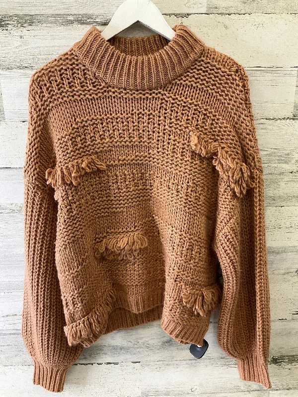 Women's Azerbaijani Wool SweatersSweater By Universal Thread In Peach, Size: L