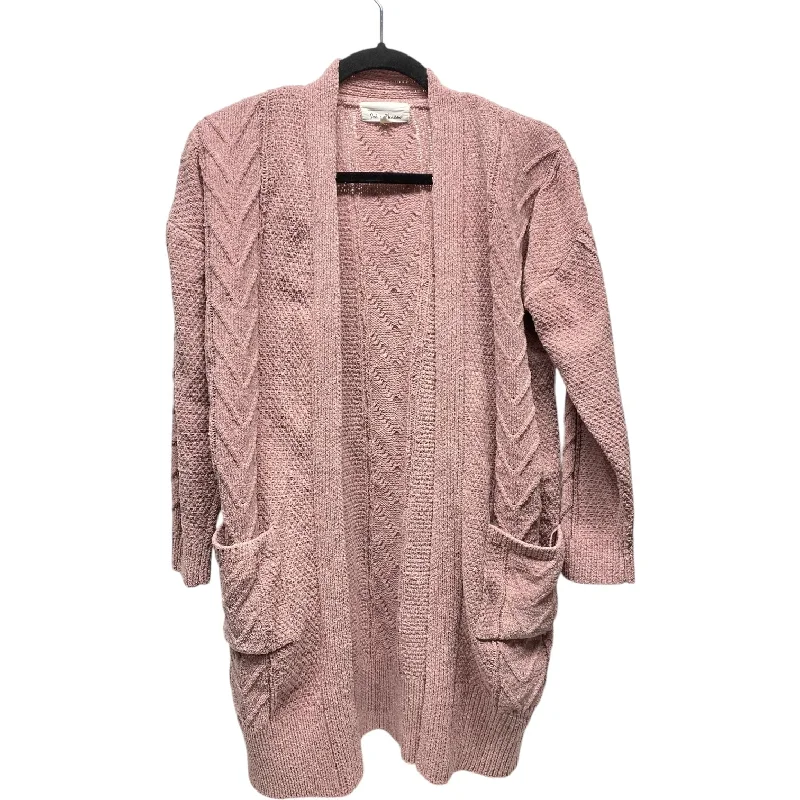 Women's Armenian Wool SweatersSweater Cardigan By Cmc In Pink, Size: S