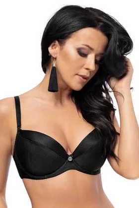 wire-free contour braAngelina plunge push up Bra