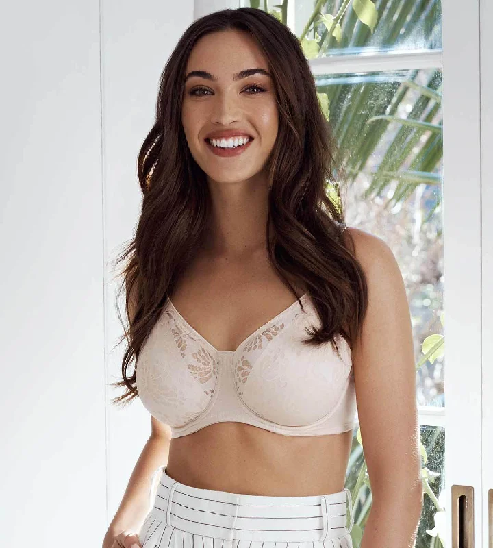 mastectomy bra with foam liningTriumph Lacy Minimiser Bra