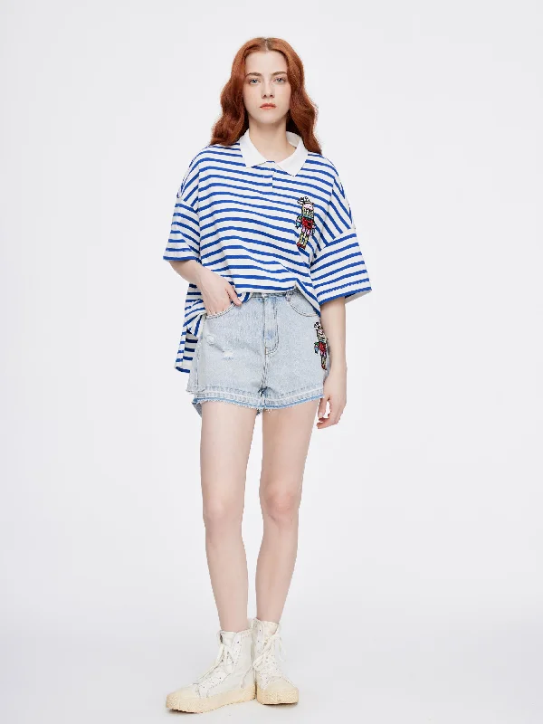 Women's Travel ShortsMr. Robot Denim Shorts