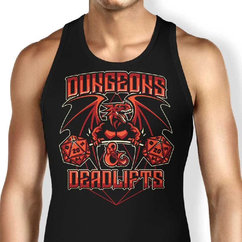 Women's Blouse with Long SleevesDungeons and Deadlifts - Tank Top