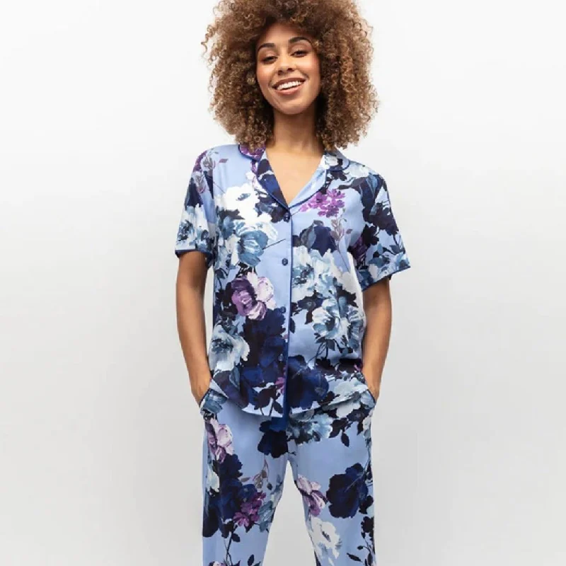 women's pajamas with a playful printCyberjammies Madeline Pajama Top