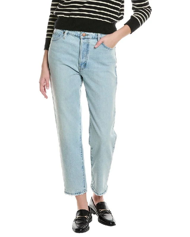 Women's Jodhpurs with Square NeckFRAME Denim Le Mec Slim Straight Jean