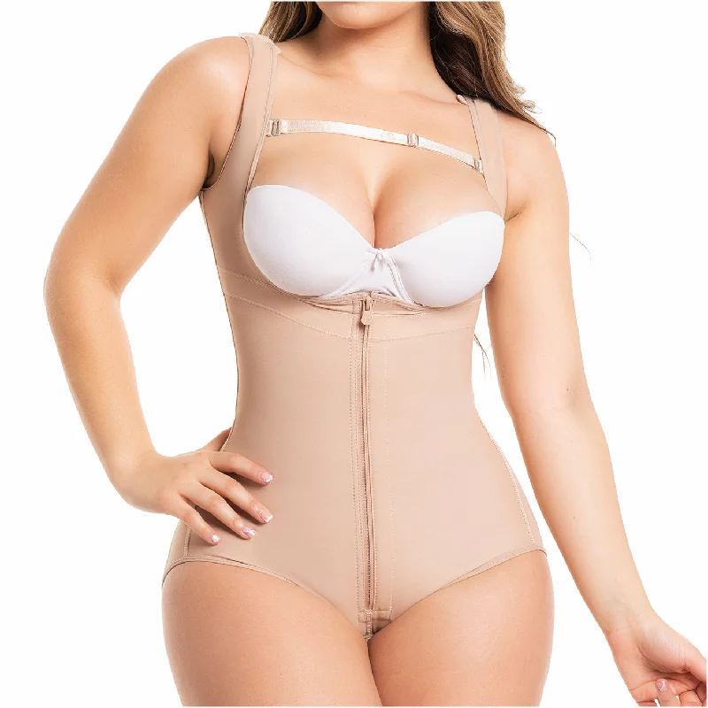 full-coverage body shaper for smooth linesSalome 0419 Fajas Colombianas Moldeadoras Levanta Cola Uso Diario