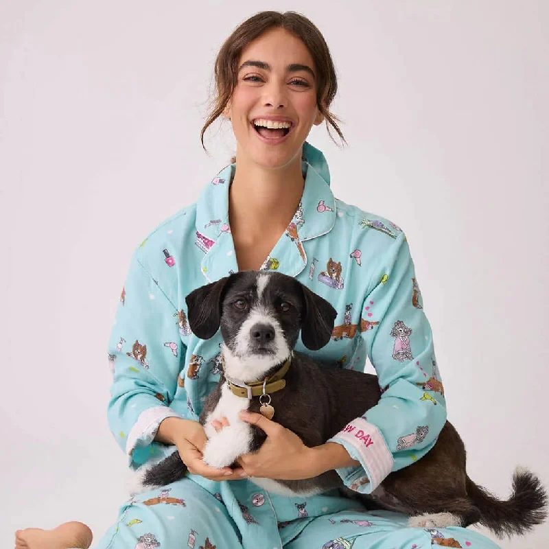 women's pajamas for those who seek cozy, all-night comfortP.J. Salvage Flannel Pajama Sets