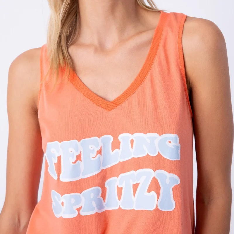 women's pajamas with a touch of eleganceP.J. Salvage Playful Prints Tank