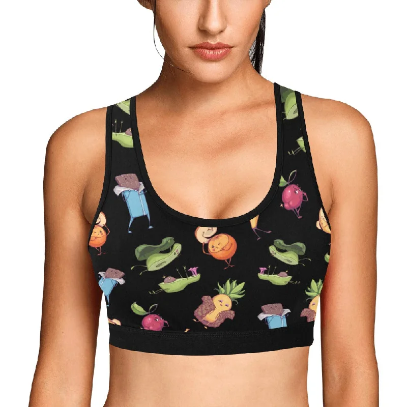 padded plunge braFlirty Fruit Women's Bralette