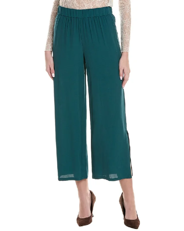 Women's ChinosEILEEN FISHER Silk Straight Ankle Pant