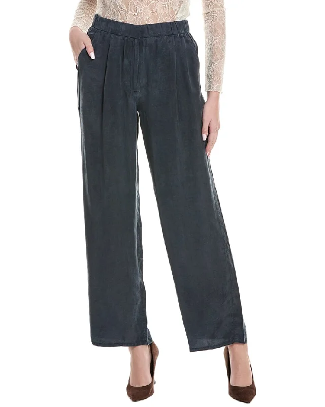 Women's Jodhpurs with Collarless DesignEILEEN FISHER High Waisted Flare Pant