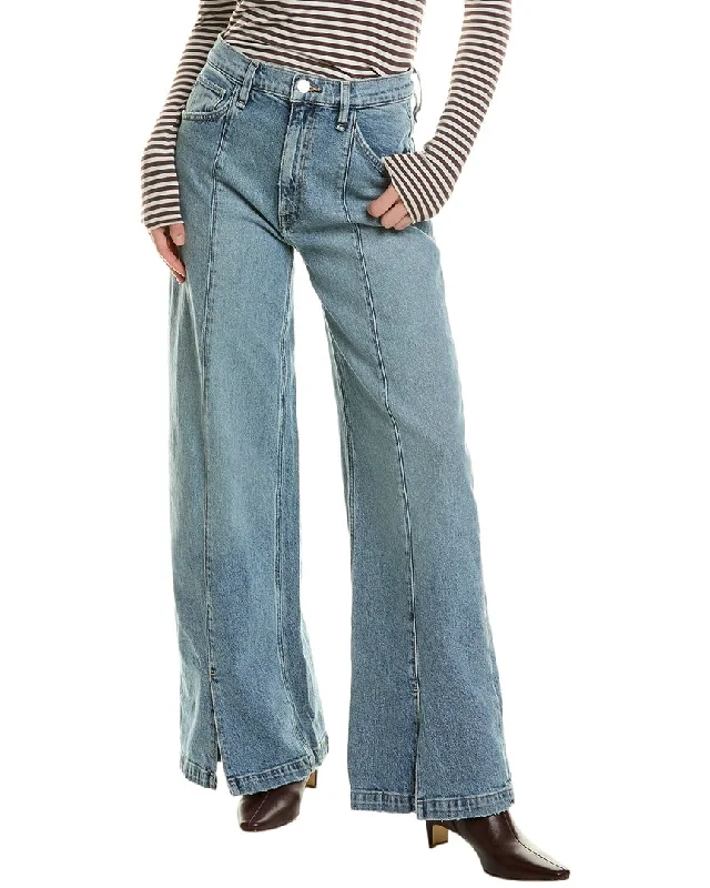 Women's Flared PantsHUDSON Jeans James Caribbean Breeze High-Rise Wide Leg Jean