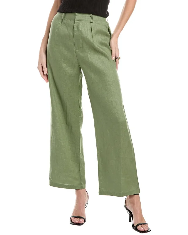 Women's Jodhpurs with Shawl CollarFaithfull The Brand Ida Linen Pant