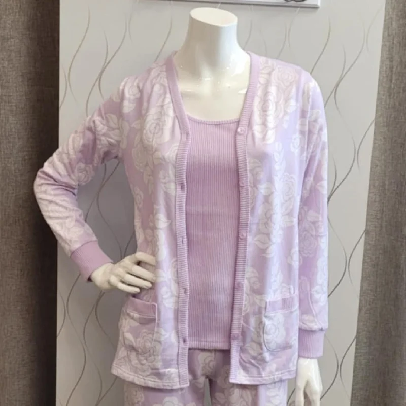 women's pajamas for those who love to indulgePatricia 3 Piece PJ Set