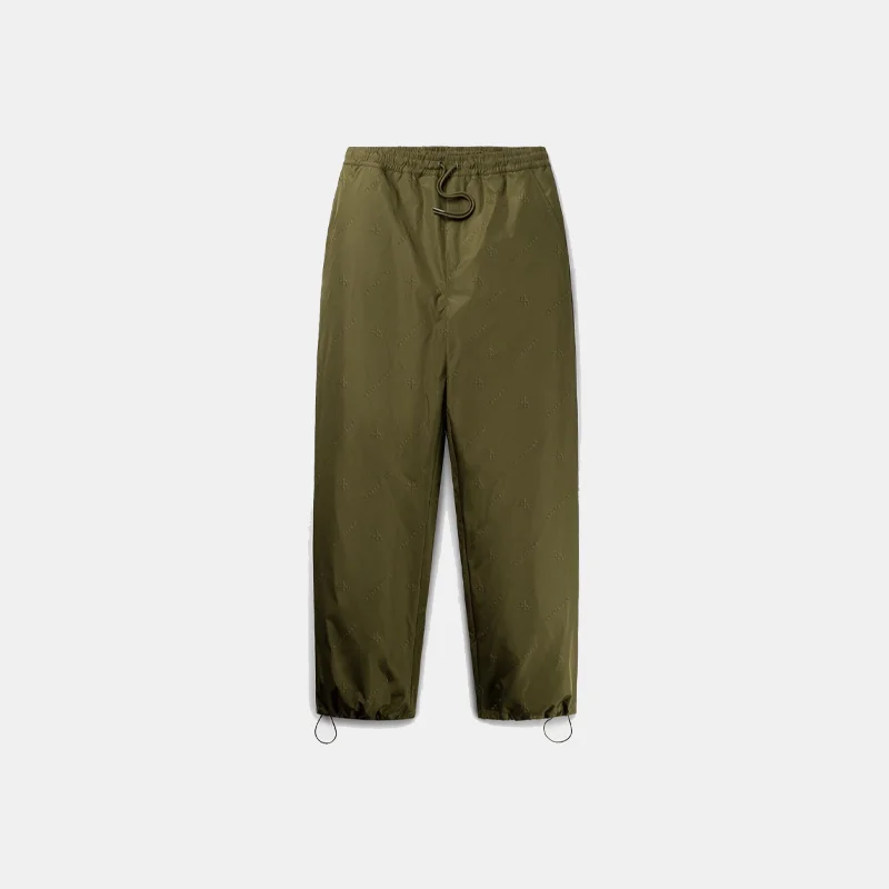 Women's Coats with CollarTaye Logo Trackpants Green