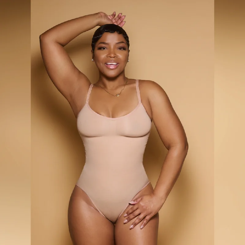 plus-size thigh slimmer with high compressionFlex Body bodysuit