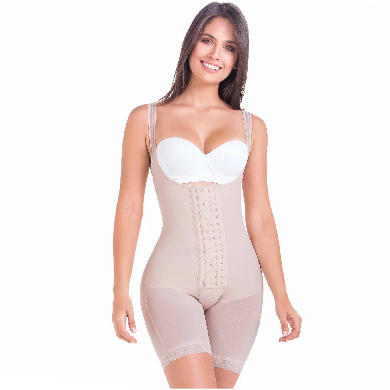 plus-size high-compression shapewear for formal eventsMariaE 9412 Fajas Colombianas Postparto y Postquirúrgica para Mujer