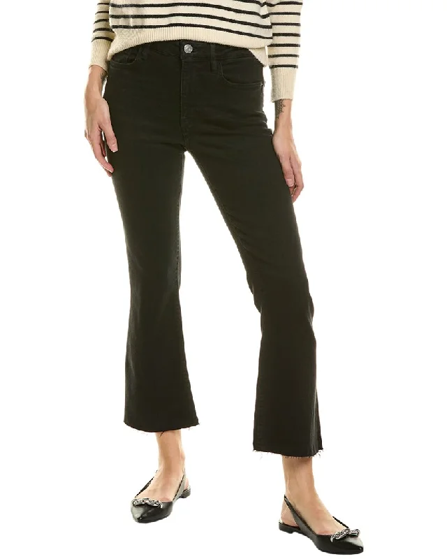 Women's Jodhpurs with Square NeckFRAME Denim Le Crop Black Thorn Mini Bootcut Jean