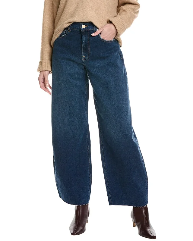 Women's Jodhpurs with Collarless Neck7 For All Mankind Bonnie Long Beach Barrel Jean