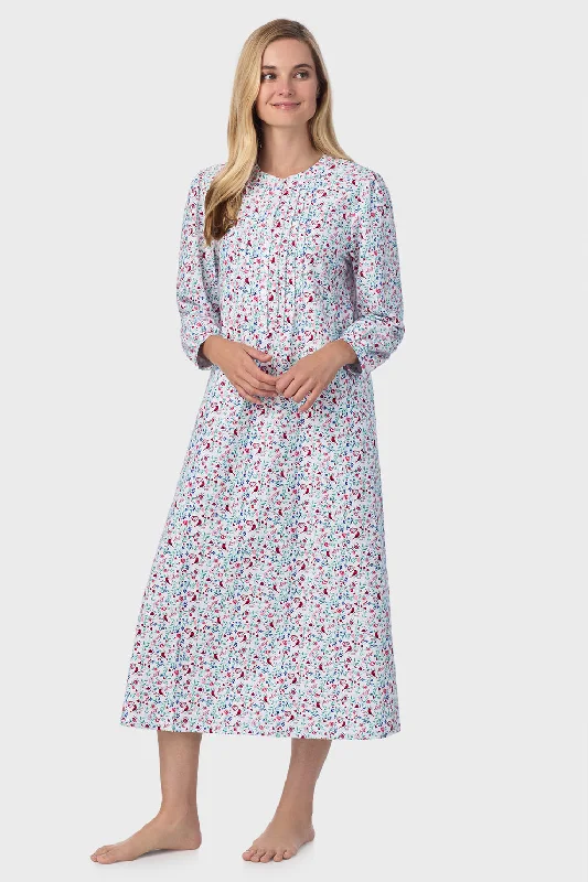 women's pajamas for cozy bedtime routinesLanz of Salzburg  Cotton Flannel Nightgown