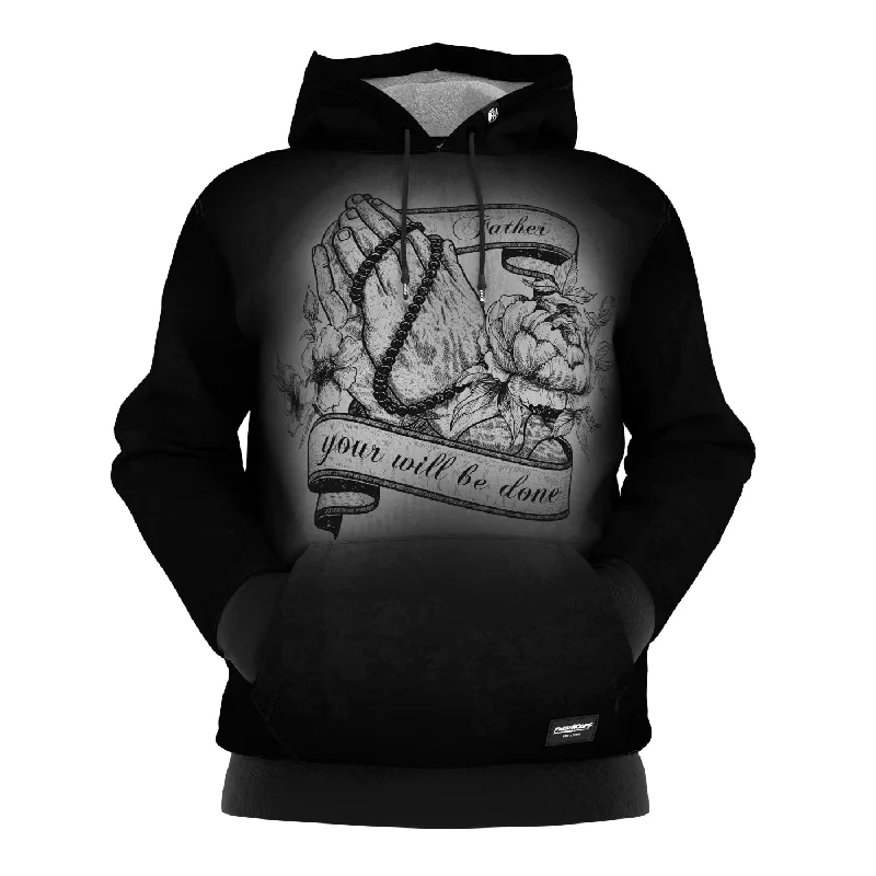 Women's Hooded Sweatshirts with Plush LiningYour Will Hoodie