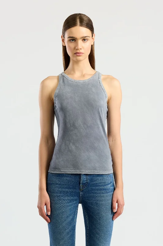 Women's Blouse with Narrow CollarStandard Tank (Sale)