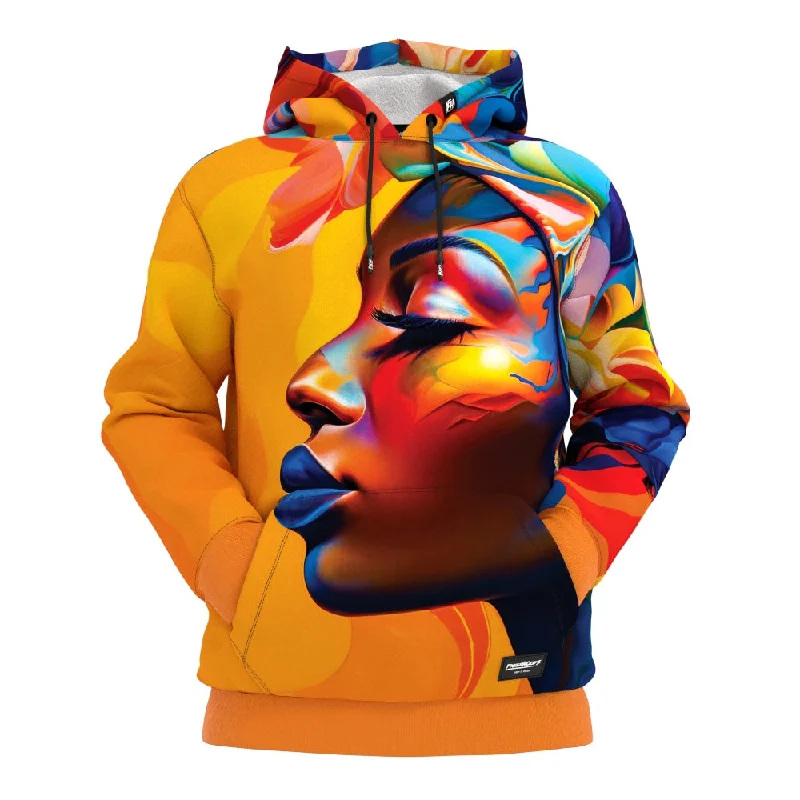 Women's HoodiesClothed In Colors Hoodie