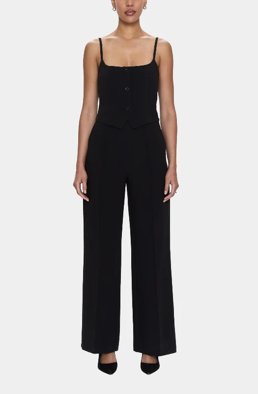 Women's Jumpsuits with V-Shaped CollarMarcia Tailored Jumpsuit