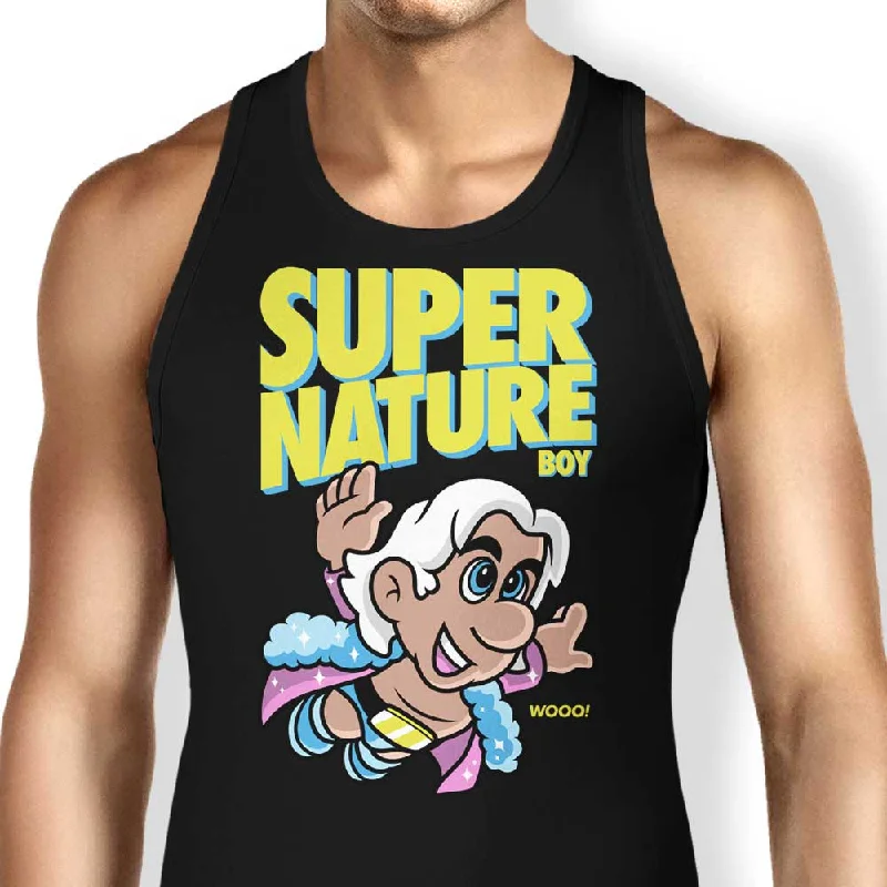 Women's Blouse with ZipperSuper Nature Boy - Tank Top