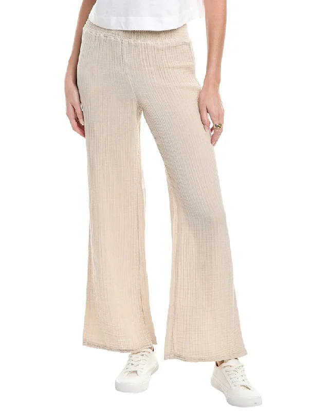 Women's Jodhpurs with Collarless NeckMichael Stars Susie High-Rise Wide Leg Pant