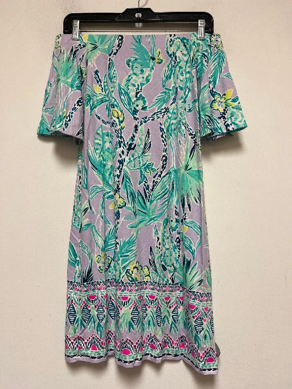 Women's Keyhole-Neck DressesMulti-colored Dress Casual Short Lilly Pulitzer, Size Xxs