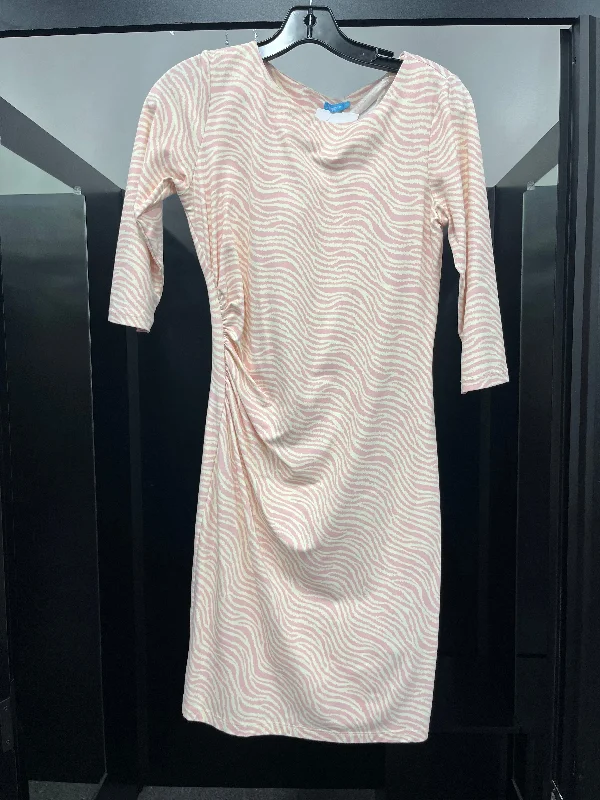 Women's Collarless DressesPink Dress Work J Mclaughlin, Size Xs