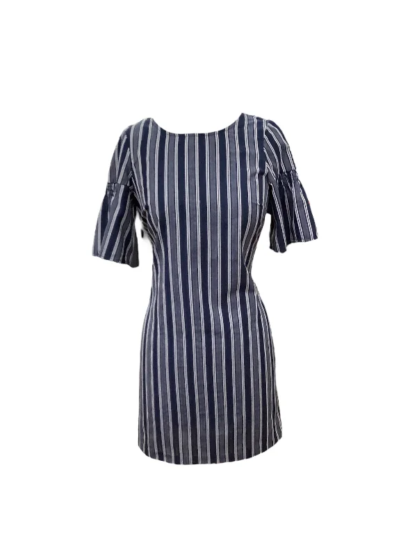 Women's Bell-Sleeve DressesStriped Pattern Dress Casual Short Banana Republic, Size 0